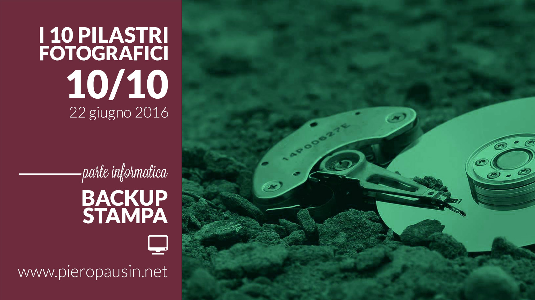 come fare un backup per la fotografia